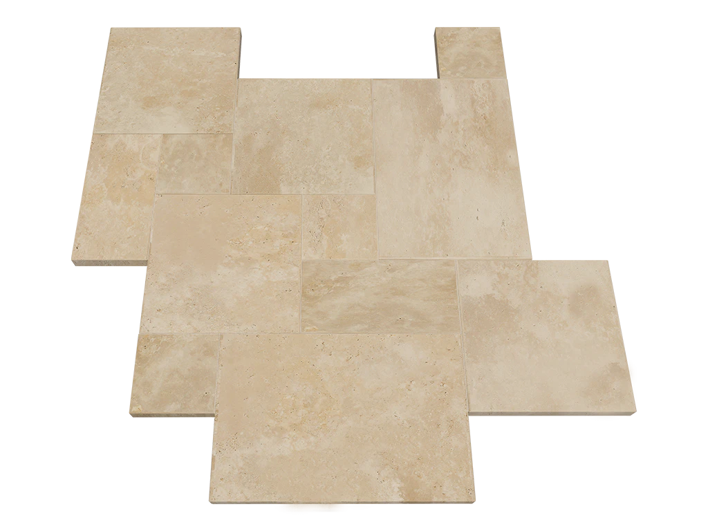 Travertino Claro Mix — Travertino